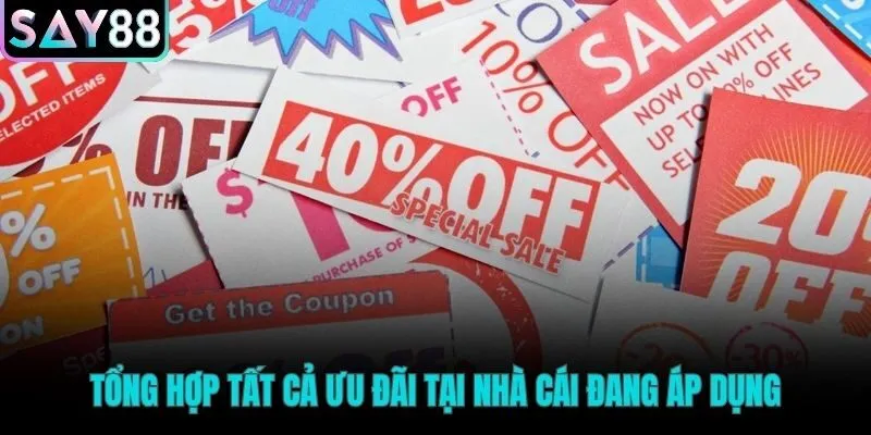 Tổng hợp khuyến mãi Say88 đa dạng cho mọi đối tượng
